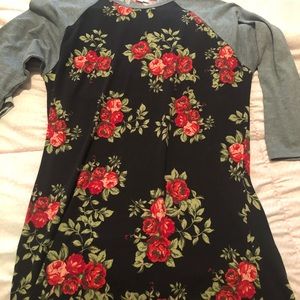 S LuLaRoe Randy-ROSES